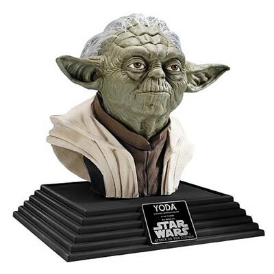 Star Wars Yoda Buste Taille Réelle Rubie's