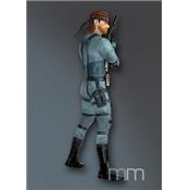 MGS3 Solid Snake Statue Taille Réelle Oxmox Muckle