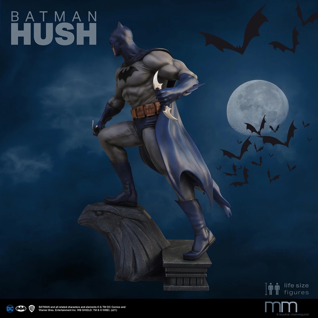 Batman Hush Statue Taille Réelle Muckle