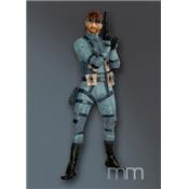 MGS3 Solid Snake Statue Taille Réelle Oxmox Muckle