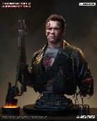 Terminator 2 - T-800 Buste Taille Réelle 1/1 Battle Damaged Queen Studios